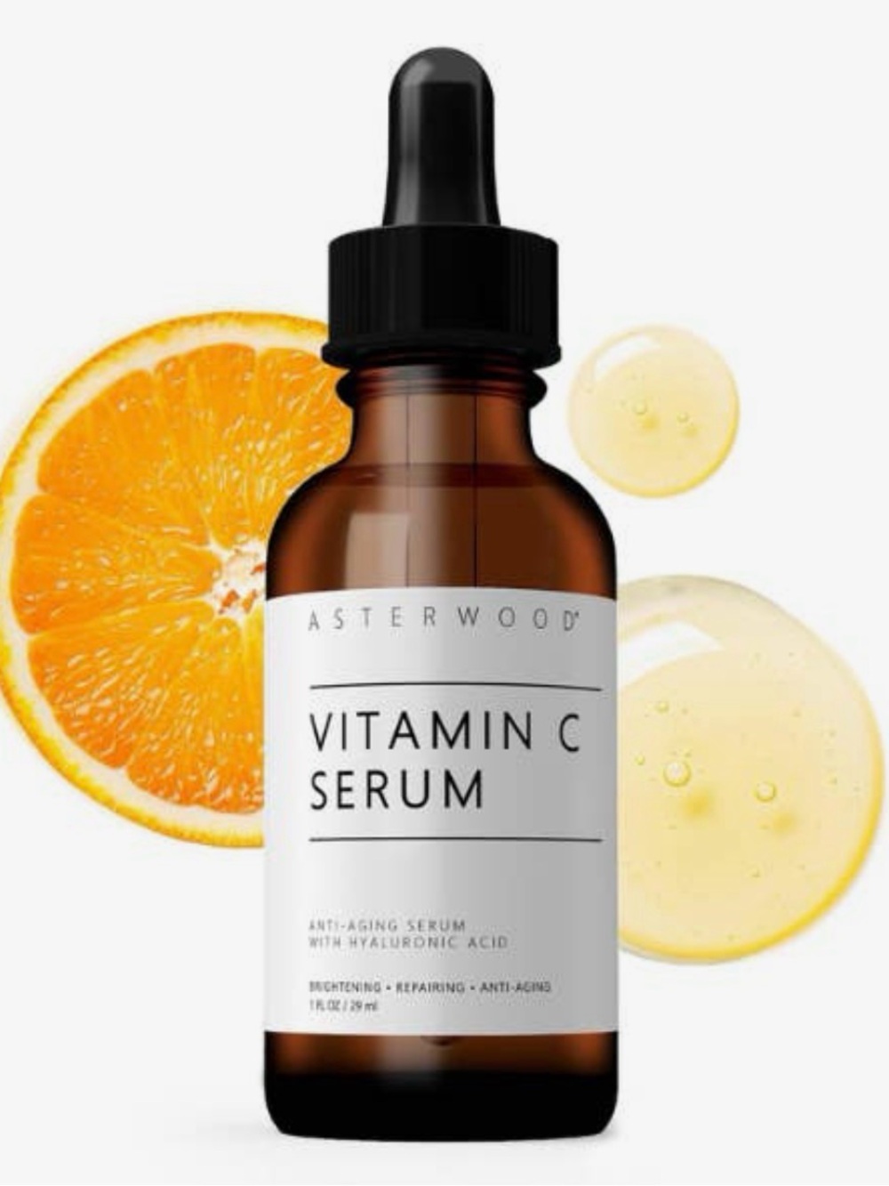 Vitamin C Serum — Orange-Tinted Brightening Formula